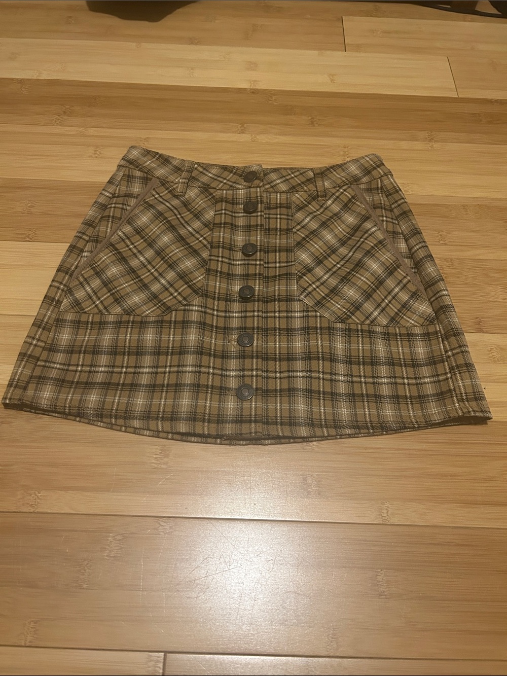 🤎 Plaid skirt